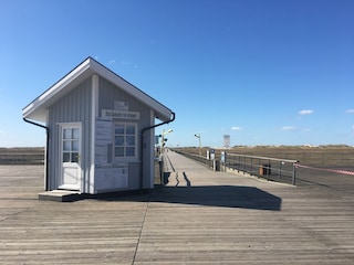 Kassenhäuschen im Bad beim Gosch