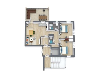 Appartamento per vacanze Bad Goisern Pianta del piano 35