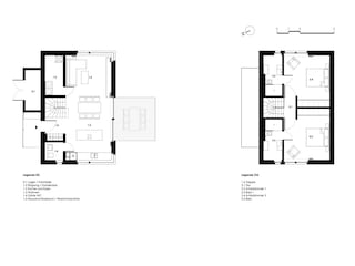 Grundriss EG und OG