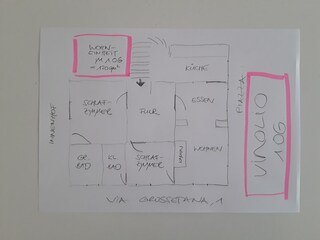 Appartement de vacances Seggiano Plan d'étage 42