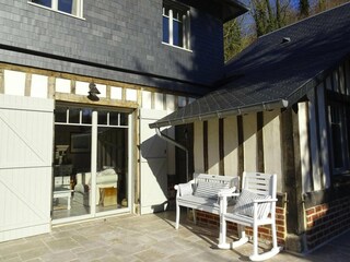 Vakantiehuis Saint Martin aux Buneaux Buitenaudio-opname 7