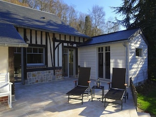 Maison de vacances Saint Martin aux Buneaux Enregistrement extérieur 7