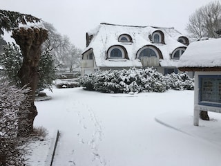 Hof im Winter