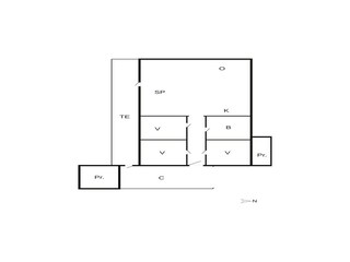 Casa de vacaciones Vestervig Plano de planta 45
