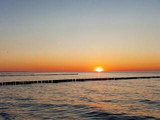 Sonnenuntergang am Strand