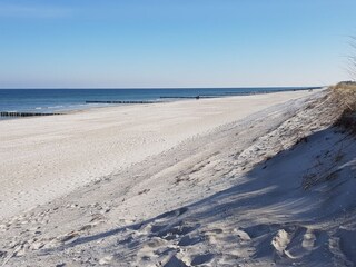 Breiter Sandstrand