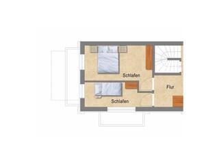 Appartement de vacances Wangerooge Plan d'étage 34