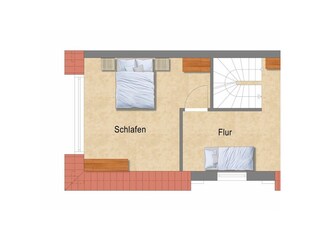 Appartamento per vacanze Wangerooge Pianta del piano 35