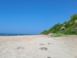 Naturstrand an der Teufelsschlucht
