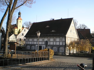 Großschönau mit Umgebindehäusern