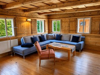 Wohnzimmer - Großes Sofa