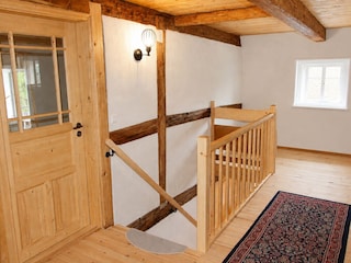 Flur Obergeschoss,  Treppengitter vorhanden