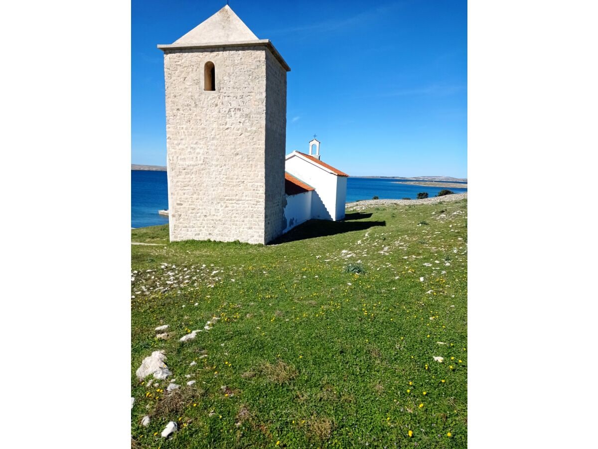 die Insel Zecevo, zu der Sie bequem zu Fuß hinüberwaten