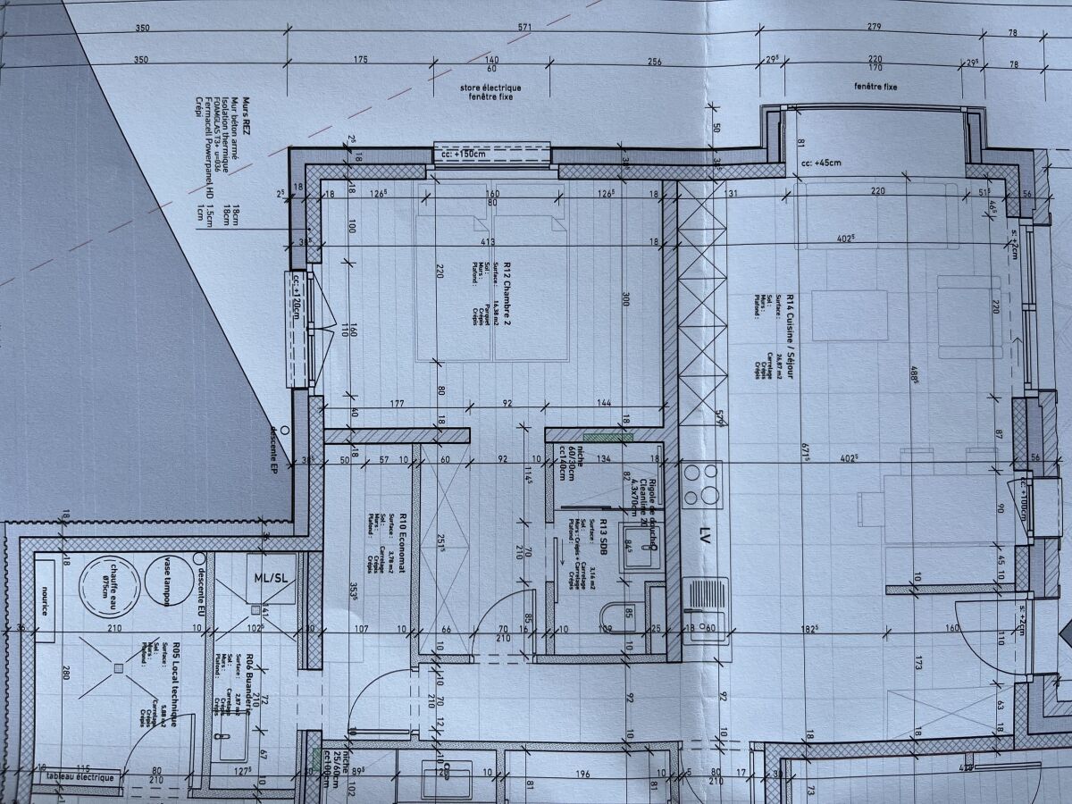 Plan der Ferienwohnung