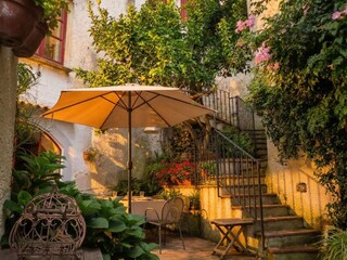 Outdoor patio for dining and relaxing