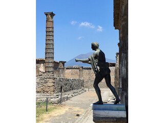 Visiting Pompei and the Vesuvius