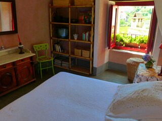 Bedroom with view