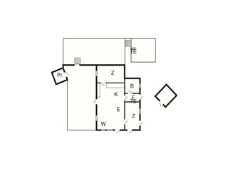 Casa de vacaciones Hejlsminde Plano de planta 3