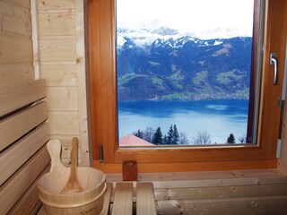 private Sauna mit Blick