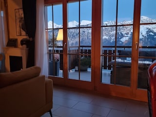 Aussicht gegen Abend