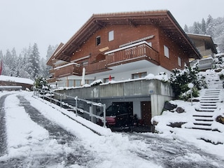 Chalet Bluemli im Winter