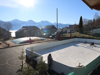 Eisbahn im Winter - Beatenberg