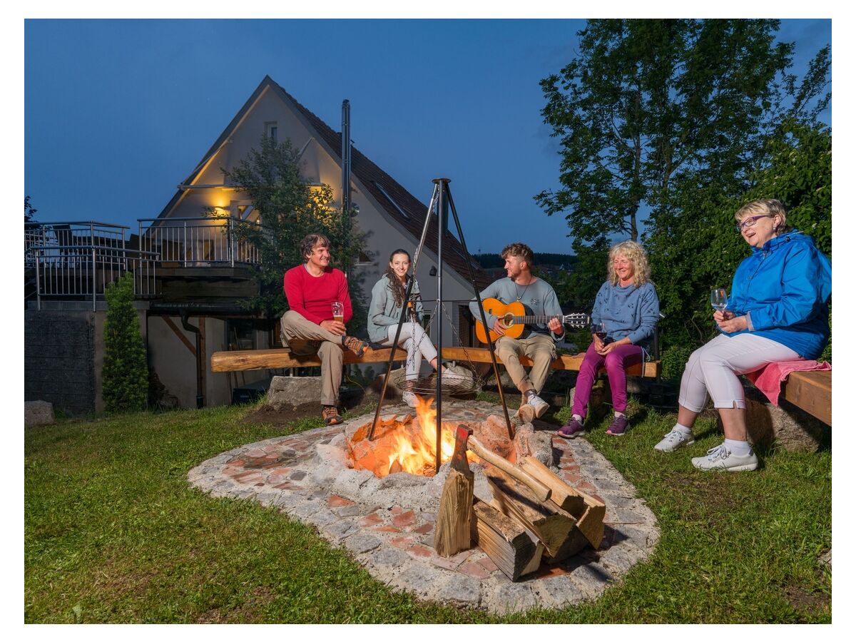 Feuerstelle im Garten