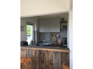 Küchenecke mit Tresen