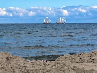 Wenige Schritte zum Natur Strand