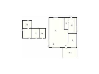 Vakantiehuis Trensum Grondplan 30
