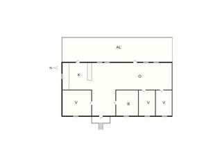 Vakantiehuis Havstenssund Grondplan 36