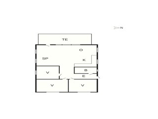 Vakantiehuis Marielyst Grondplan 41