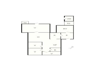 Holiday house Virksund Floor Plan 10