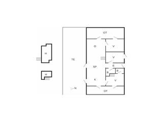 Casa per le vacanze Lynderup Pianta del piano 26