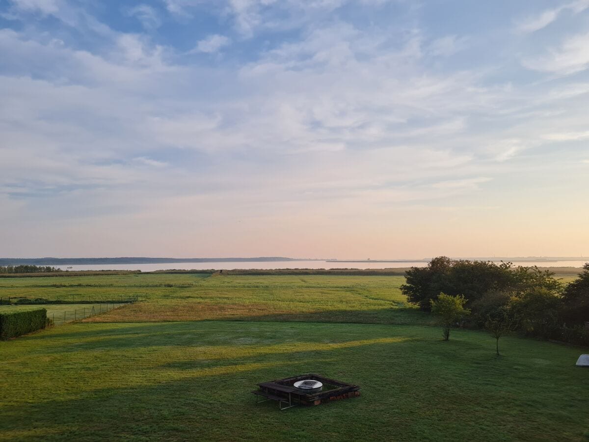 Blick aus dem Wohnzimmerfenster