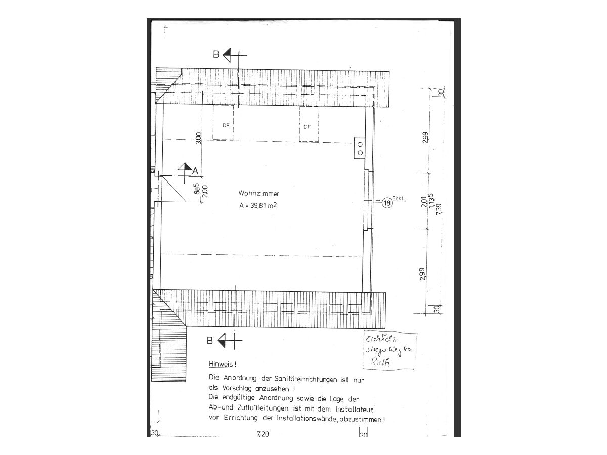 Grundriss Wohnzimmer