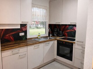 Neue und voll ausgestattete Küche