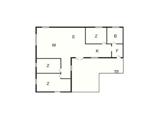 Casa de vacaciones Als Plano de planta 7