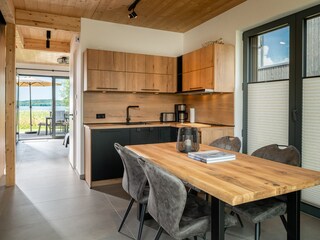 Küche und Essbereich