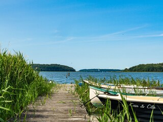 Bootssteg in der Nähe