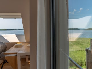 Arbeitsplatz im Spitzboden