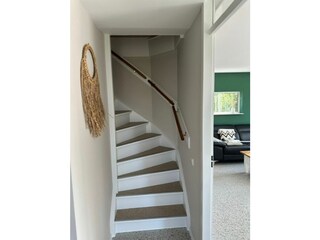 Treppe ins Obergeschoss