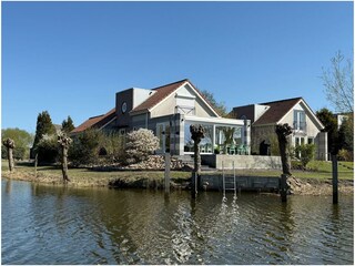 The Haus from Water view