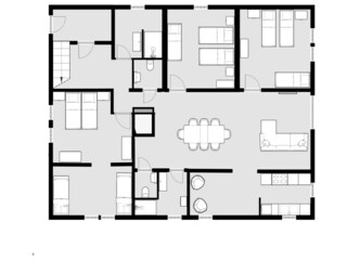 Casa per le vacanze Winterberg Pianta del piano 41