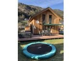 Chalet mit Garten, Trampolin und Jaccuzy