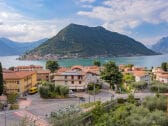 Terrassenblick auf Monte Isola