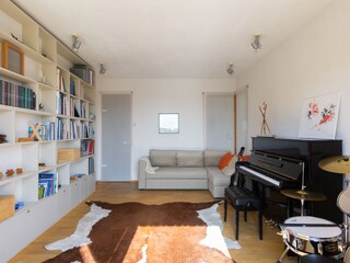 Musik- und Lesezimmer, auch als Extraschlafzimmer