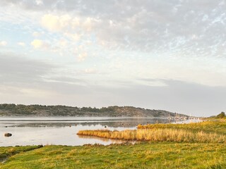 malerische Bucht von Malevik