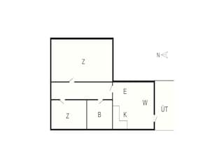 Maison de vacances Søndervig Plan d'étage 52