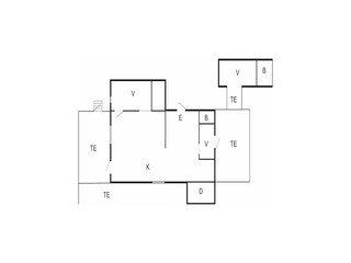 Vakantiehuis Ellös Grondplan 22